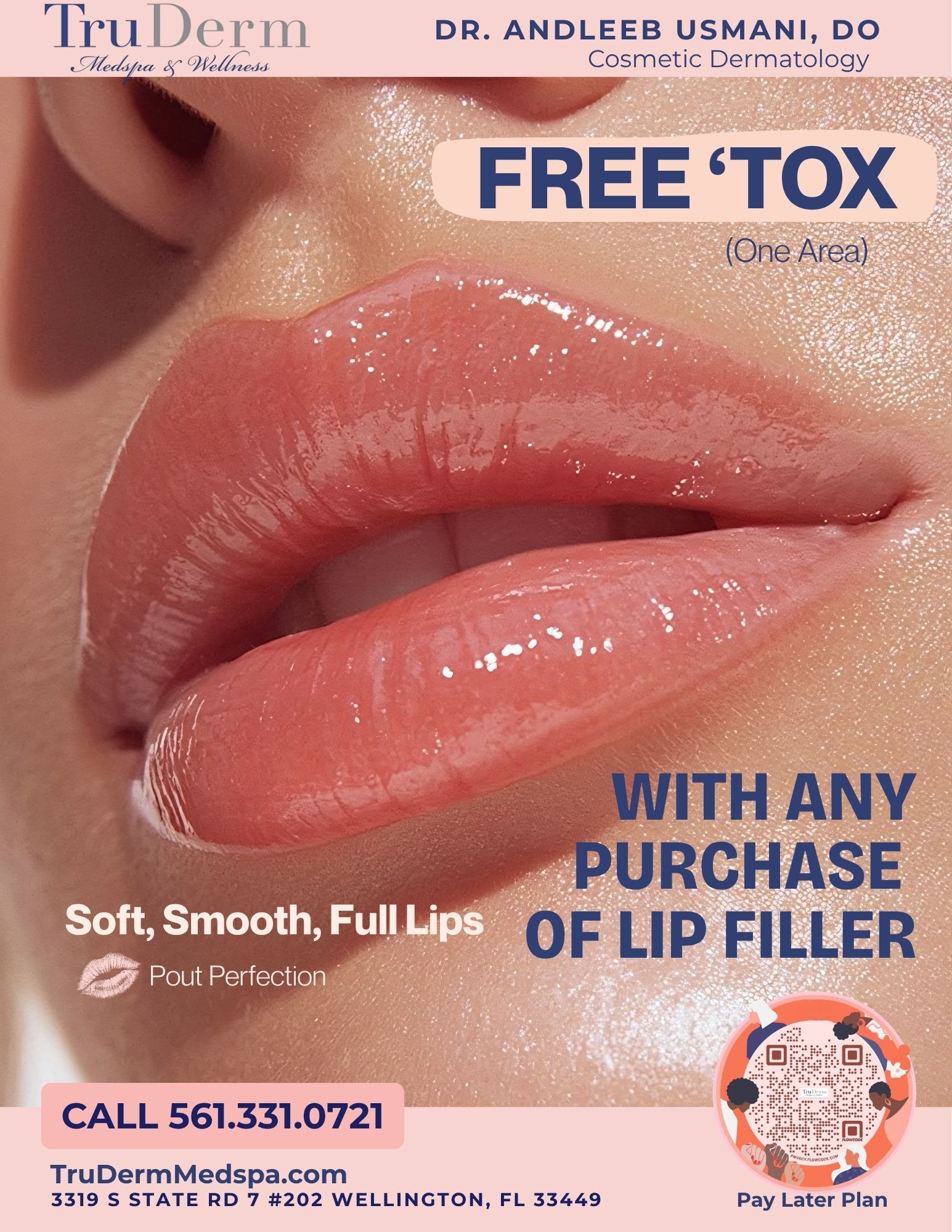FREE BOTOX WELLINGTON with purchase of lip filler