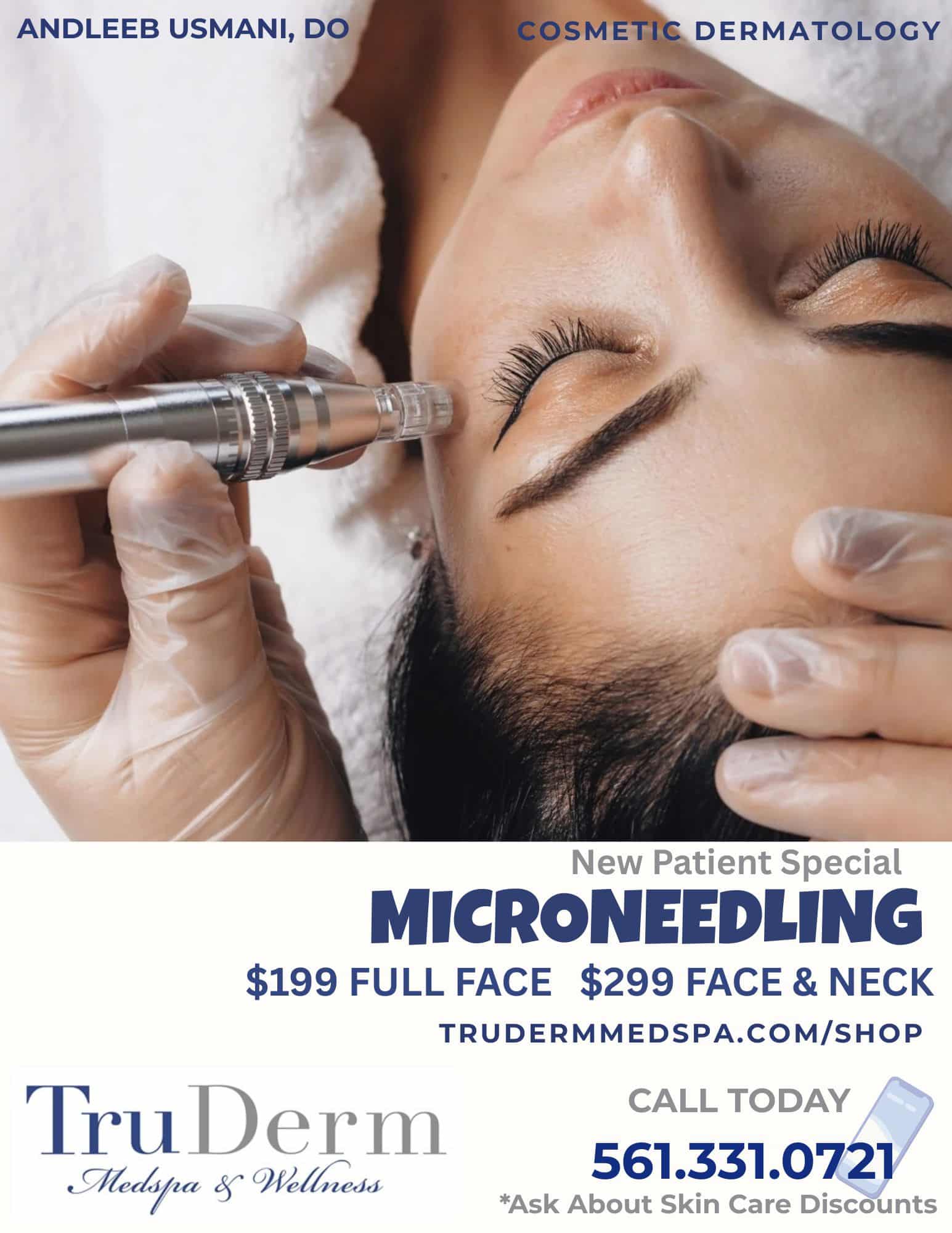 $199 Microneedling Special Wellington