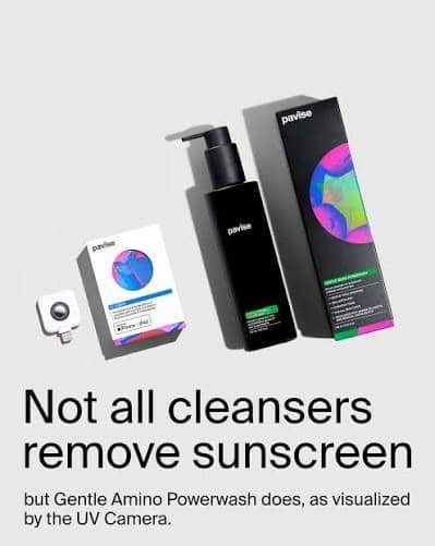 Sunscreen remover face wash
